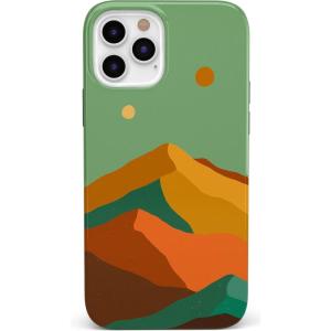 Casely iPhone 12 Pro Max Case | Vida y Muerte | Frida Kahlo Dotted Skull Case(Endless Peaks | Colorblock Mountain)
