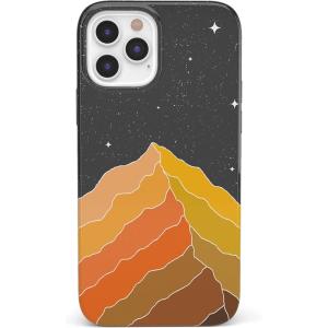 Casely iPhone 12 Pro Max Case | Vida y Muerte | Frida Kahlo Dotted Skull Case(Night Skies | Mountain Starlight)