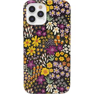 Casely iPhone 12/12 Pro Case | Spring Forward | Daisy Floral | Classic Ultra-Slim Design(Falling for You | Plum Floral)