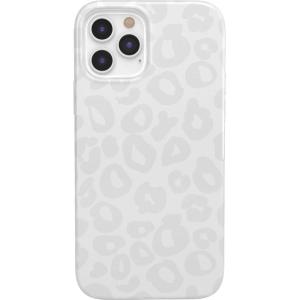 Casely iPhone 12/12 Pro Case | Spring Forward | Daisy Floral | Classic Ultra-Slim Design(Into the Wild | White Snow Leopard)
