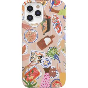 Casely iPhone 12/12 Pro Case | Spring Forward | Daisy Floral | Classic Ultra-Slim Design(Picnic Party | Painted Collage)