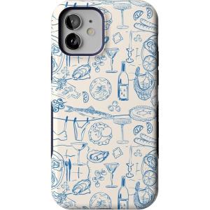 Casely iPhone 12/12 Pro Case | Tropical Dreams | Pura Vida | Compatible with MagSafe | Bold Protective Design(Amalfi Aperitivo | Dolce Vita)