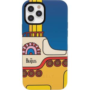 Casely iPhone 12/12 Pro Case | Tropical Dreams | Pura Vida | Compatible with MagSafe | Bold Protective Design(Beatles | Yellow Submarine)