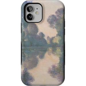 Casely iPhone 12/12 Pro Case | Tropical Dreams | Pura Vida | Compatible with MagSafe | Bold Protective Design(Monet’s Morning | The Met Museum Collection)