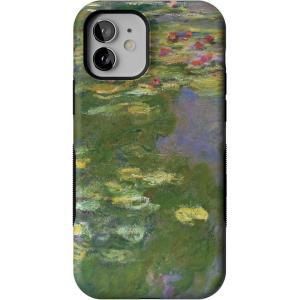 Casely iPhone 12/12 Pro Case | Tropical Dreams | Pura Vida | Compatible with MagSafe | Bold Protective Design(Monet’s Water Lilies | The Met Museum Collection)