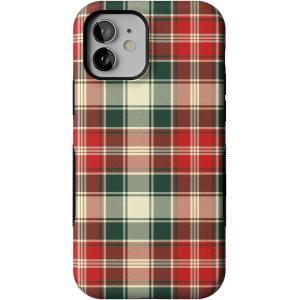 Casely iPhone 12/12 Pro Case | Tropical Dreams | Pura Vida | Compatible with MagSafe | Bold Protective Design(Plaid & Proper | Signature Plaid)