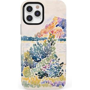 Casely iPhone 12/12 Pro Case | Tropical Dreams | Pura Vida | Compatible with MagSafe | Bold Protective Design(The Met Museum | Cap Nègre Watercolor)