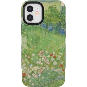 Casely iPhone 12/12 Pro Case | Tropical Dreams | Pura Vida | Compatible with MagSafe | Bold Protective Design(Vincent’s Admired Garden)