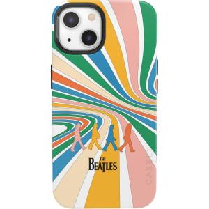 Casely iPhone 13 Case | Field of Flowers | Pastel Floral | Compatible with MagSafe | Bold Protective Design(01 Beatles | Come Together | Abbey Road)