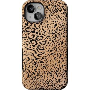 Casely iPhone 13 Case | Field of Flowers | Pastel Floral | Compatible with MagSafe | Bold Protective Design(Born to Be Wild | Jaguar Print)