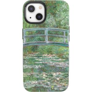 Casely iPhone 13 Case | Field of Flowers | Pastel Floral | Compatible with MagSafe | Bold Protective Design(The Met Museum | Monet’s Bridge)