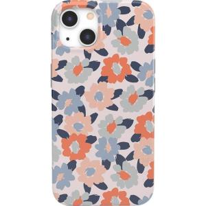 Casely iPhone 13 Case | Sage Garden | Green Floral | Compatible with MagSafe | Classic Ultra Slim Case Design(Field of Flowers | Pastel Floral)