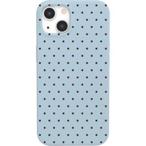 Casely iPhone 13 Case | Sage Garden | Green Floral | Compatible with MagSafe | Classic Ultra Slim Case Design(On the Dot | Blue Polka Dot)