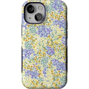 Casely iPhone 13 Mini Case | I’d Pick You | Red Strawberry | Compatible with MagSafe | Bold Protective Design(Dream Garden | Cottagecore)