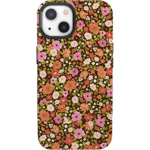 Casely iPhone 13 Mini Case | I’d Pick You | Red Strawberry | Compatible with MagSafe | Bold Protective Design(Rustic Roses | Boho Bouquet)