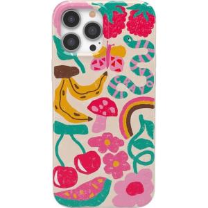 Casely iPhone 13 Pro Case | Compatible with MagSafe | Flower Patch | Girly Floral Case(Crayola | Doodle Bug | Crayola Crayon)