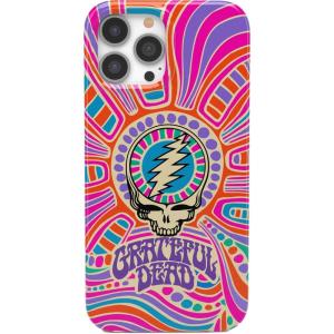 Casely iPhone 13 Pro Case | Compatible with MagSafe | Flower Patch | Girly Floral Case(Grateful Dead | Art of Chaos | Skull)