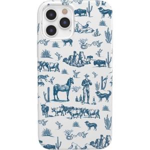 Casely iPhone 13 Pro Case | Compatible with MagSafe | Flower Patch | Girly Floral Case(Wild West Adventure | Desert)