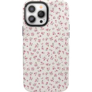 Casely iPhone 13 Pro Case | Ride The Wave | Pastel Rainbow Lined | Compatible with MagSafe | Bold Protective Design(Cottage Charm | Cottagecore Case)