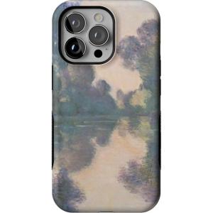 Casely iPhone 13 Pro Case | Ride The Wave | Pastel Rainbow Lined | Compatible with MagSafe | Bold Protective Design(Monet’s Morning | The Met Museum Collection)