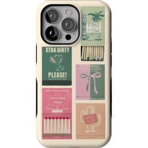 Casely iPhone 13 Pro Case | Ride The Wave | Pastel Rainbow Lined | Compatible with MagSafe | Bold Protective Design(Perfect Match | FashionPass x Casely)