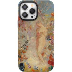 Casely iPhone 13 Pro Case | Ride The Wave | Pastel Rainbow Lined | Compatible with MagSafe | Bold Protective Design(The Met Museum | Pandora)