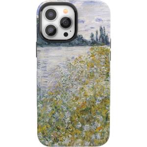 Casely iPhone 13 Pro Case | Ride The Wave | Pastel Rainbow Lined | Compatible with MagSafe | Bold Protective Design(The Met Museum | Île aux Fleurs)