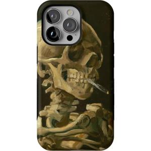 Casely iPhone 13 Pro Case | Ride The Wave | Pastel Rainbow Lined | Compatible with MagSafe | Bold Protective Design(Van Gogh | After Hours | Skeleton)