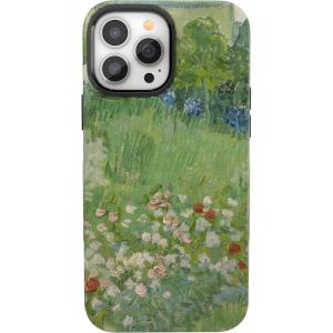 Casely iPhone 13 Pro Case | Ride The Wave | Pastel Rainbow Lined | Compatible with MagSafe | Bold Protective Design(Vincent’s Admired Garden)