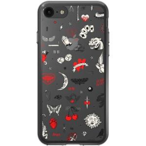 Casely iPhone 6/7/8 Case | Not a Phase | Clear Flash Tattoo | Classic Ultra Slim Design(Not a Phase | Clear Flash Tattoo)