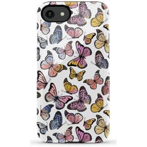 Casely iPhone SE (2020 & 2022) Case | Free Spirit | Rainbow Butterfly | Essential Slim Dual-Layer Protective Design