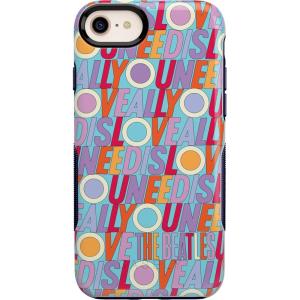 Casely iPhone SE (2020 & 2022) Case | Hibiscus Blooms | Hawaiian Floral | Essential Slim Dual-Layer Protective Case Design(Beatles | All You Need Is Love)