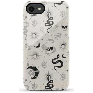 Casely iPhone SE (2020 & 2022) Case | Hibiscus Blooms | Hawaiian Floral | Essential Slim Dual-Layer Protective Case Design(No Further Explanation | Snakes & Skulls)