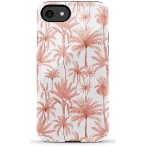 Casely iPhone SE (2020 & 2022) Case | Hibiscus Blooms | Hawaiian Floral | Essential Slim Dual-Layer Protective Case Design(Perfect Paradise | Tropical Palm Tree Floral)