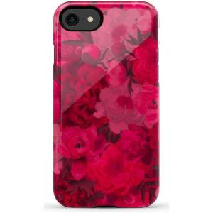 Casely iPhone SE (2020 & 2022) Case | Hibiscus Blooms | Hawaiian Floral | Essential Slim Dual-Layer Protective Case Design(Romance Novel | Moody Floral)