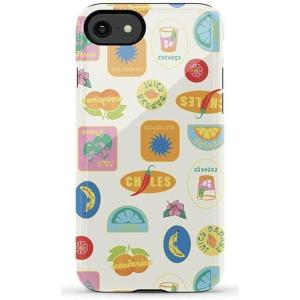 Casely iPhone SE (2020 & 2022) Case | Hibiscus Blooms | Hawaiian Floral | Essential Slim Dual-Layer Protective Case Design(Stuck in Paradise | Dippin’ Daisy’s Tropical Vaca)