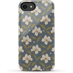Casely iPhone SE (2020 & 2022) Case | Hibiscus Blooms | Hawaiian Floral | Essential Slim Dual-Layer Protective Case Design(The Boyfriend Collection | Lei’d Back)