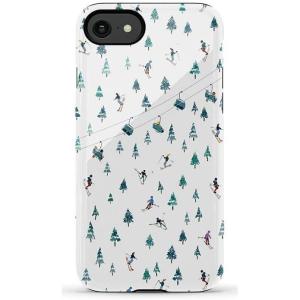 Casely iPhone SE (2020 & 2022) Case | Hibiscus Blooms | Hawaiian Floral | Essential Slim Dual-Layer Protective Case Design(We’ve Peaked | Apres Ski Mountains)