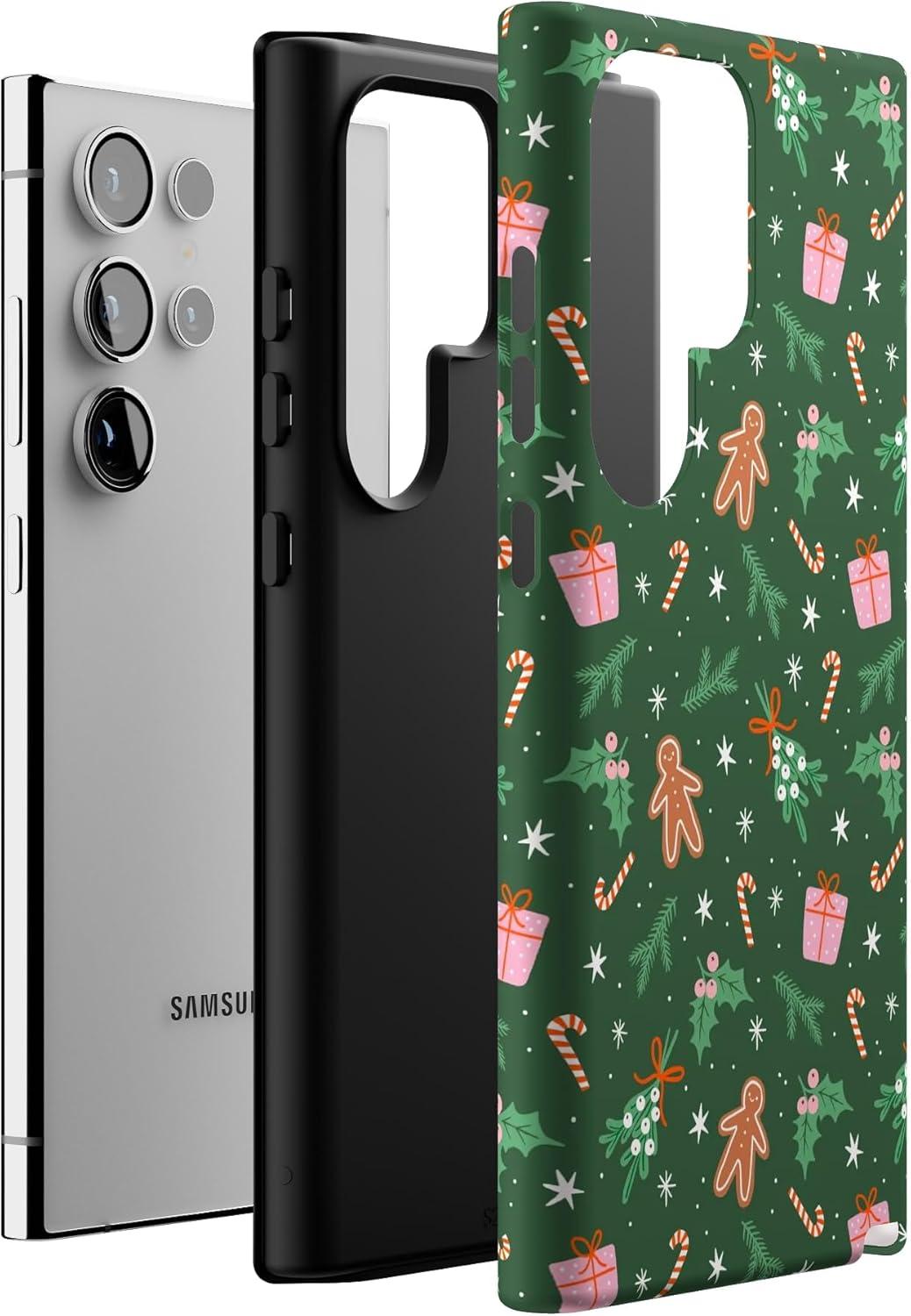 imageCasely Galaxy S22 Plus Case Dashing Doxies Dachshund Dog CaseEverything Nice Gingerbread