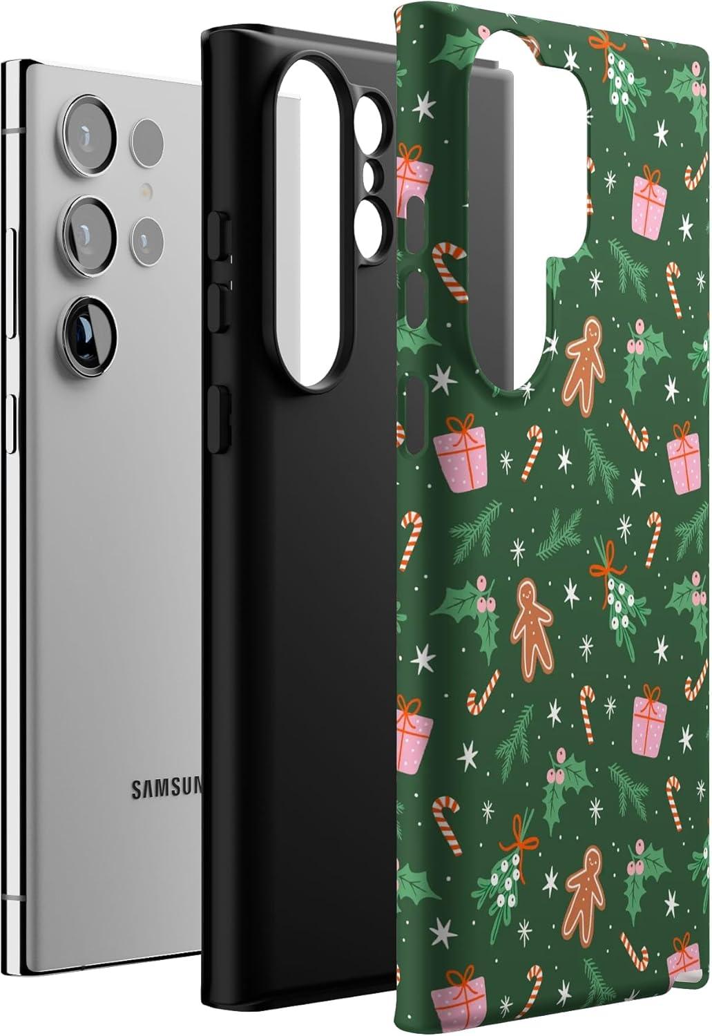 imageCasely Galaxy S22 Plus Case Dashing Doxies Dachshund Dog CaseEverything Nice Gingerbread