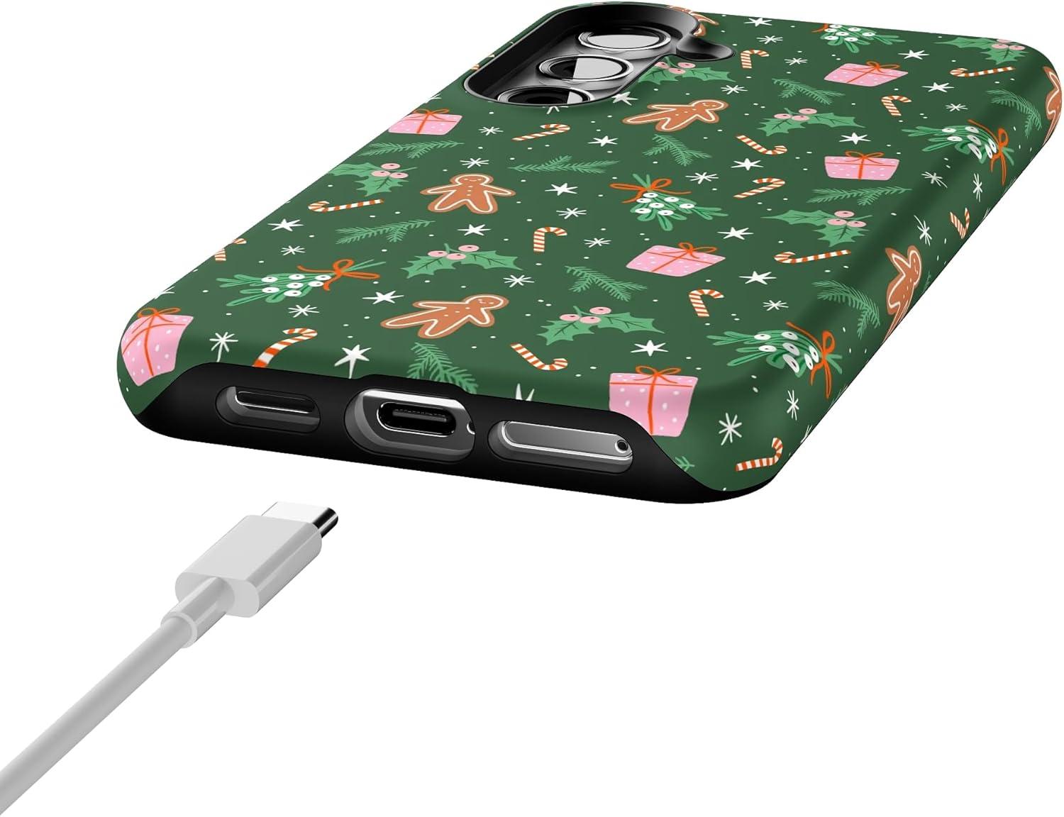 imageCasely Galaxy S22 Plus Case Dashing Doxies Dachshund Dog CaseEverything Nice Gingerbread