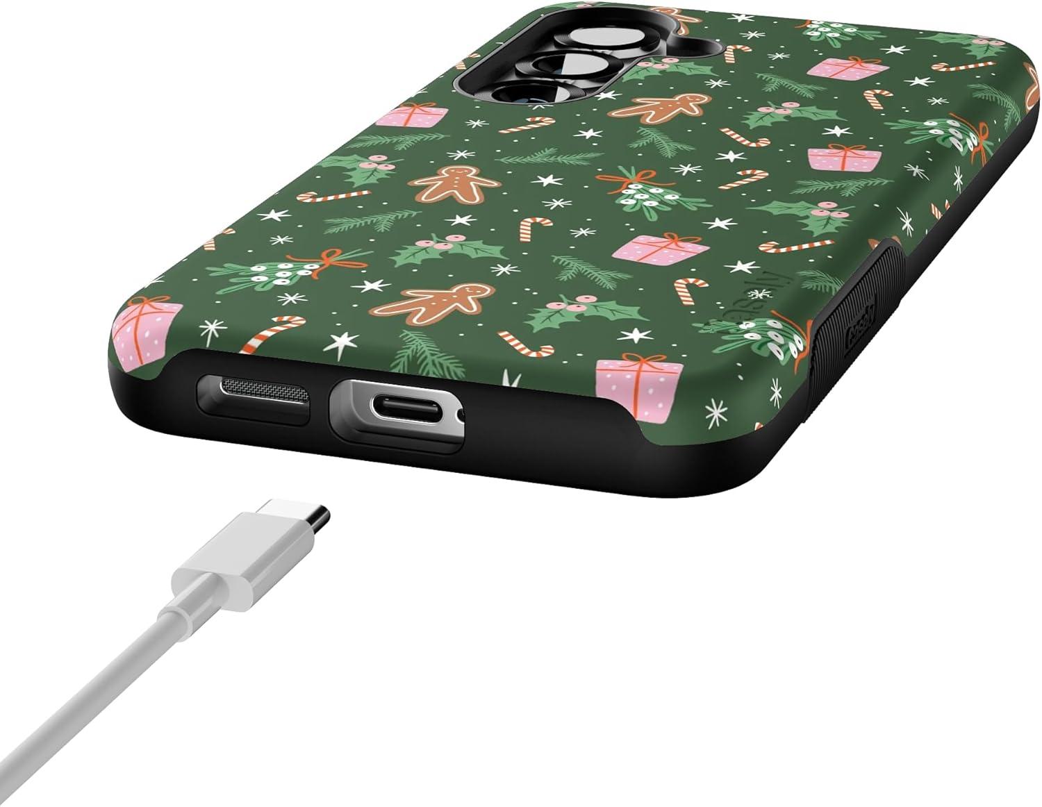 imageCasely Galaxy S22 Plus Case Dashing Doxies Dachshund Dog CaseEverything Nice Gingerbread