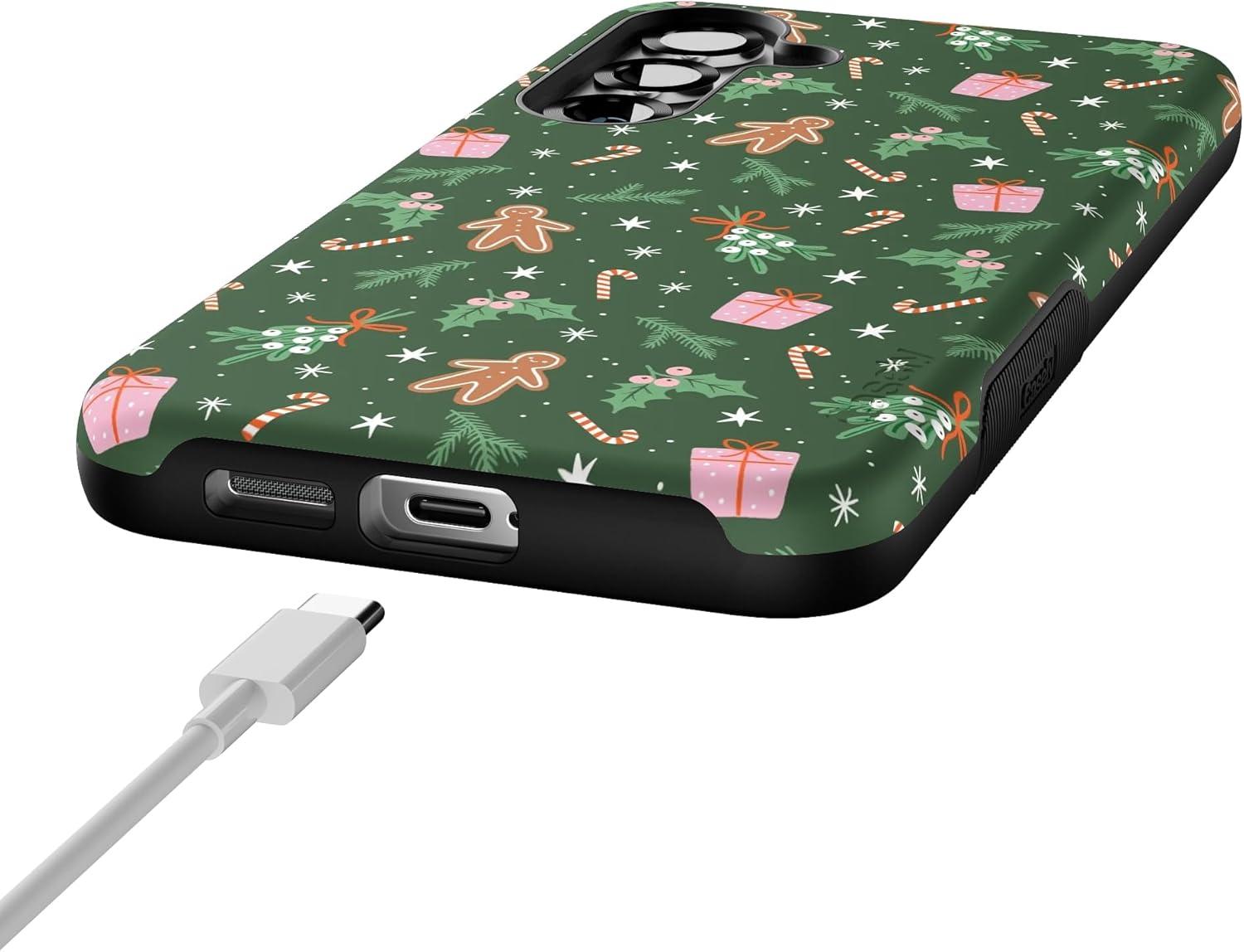 imageCasely Galaxy S22 Plus Case Dashing Doxies Dachshund Dog CaseEverything Nice Gingerbread