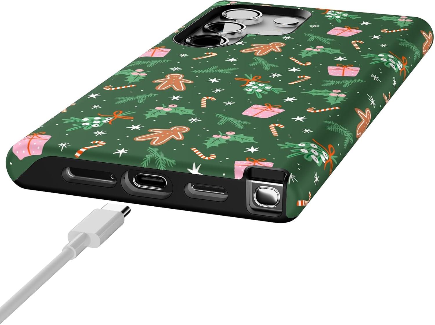 imageCasely Galaxy S22 Plus Case Dashing Doxies Dachshund Dog CaseEverything Nice Gingerbread