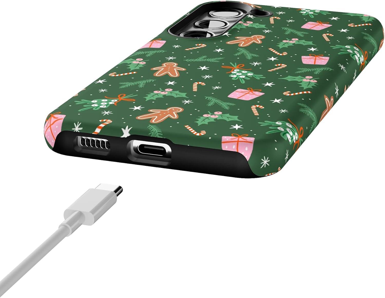 imageCasely Galaxy S22 Plus Case Dashing Doxies Dachshund Dog CaseEverything Nice Gingerbread