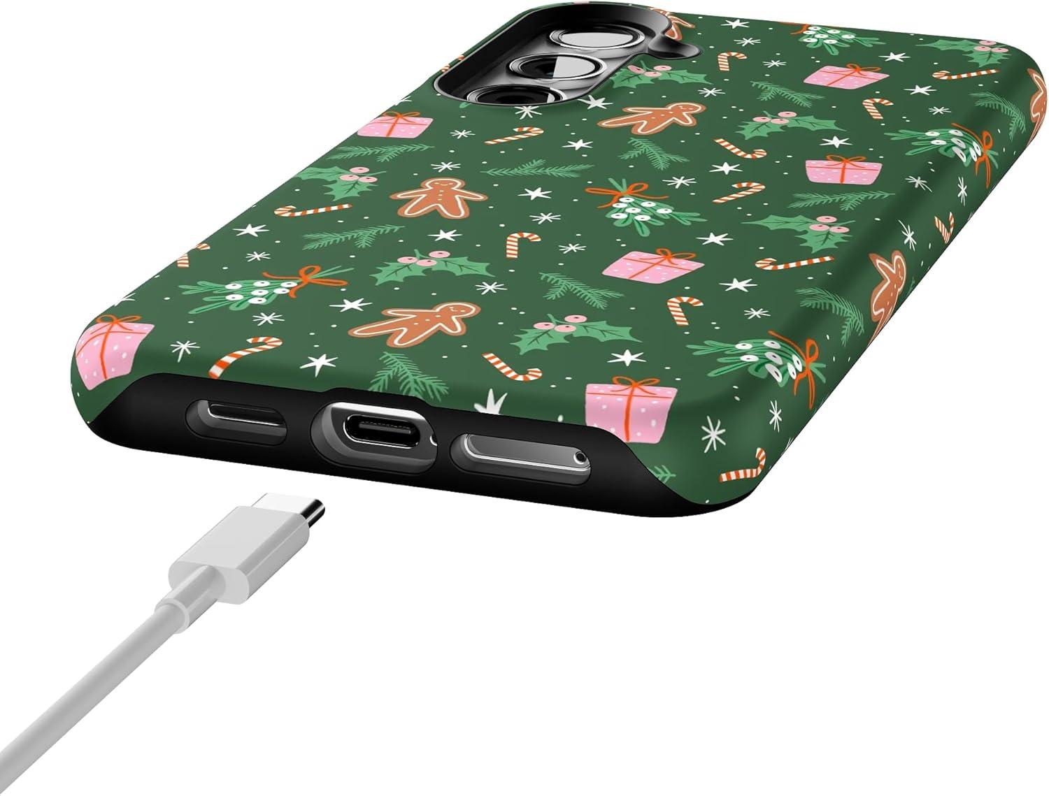 imageCasely Galaxy S22 Plus Case Dashing Doxies Dachshund Dog CaseEverything Nice Gingerbread