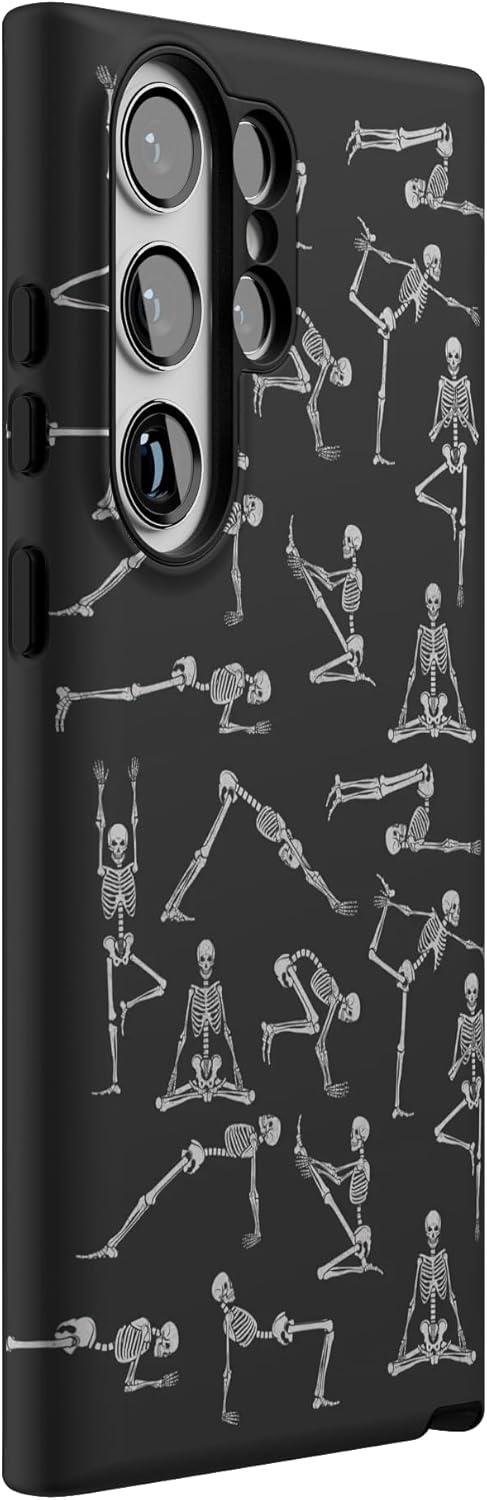 imageCasely Galaxy S23 Ultra Case  Nantucket Cottage  Blue Hydrangea  Essential Slim DualLayer Protective DesignCorpse Pose  Skeleton Yoga