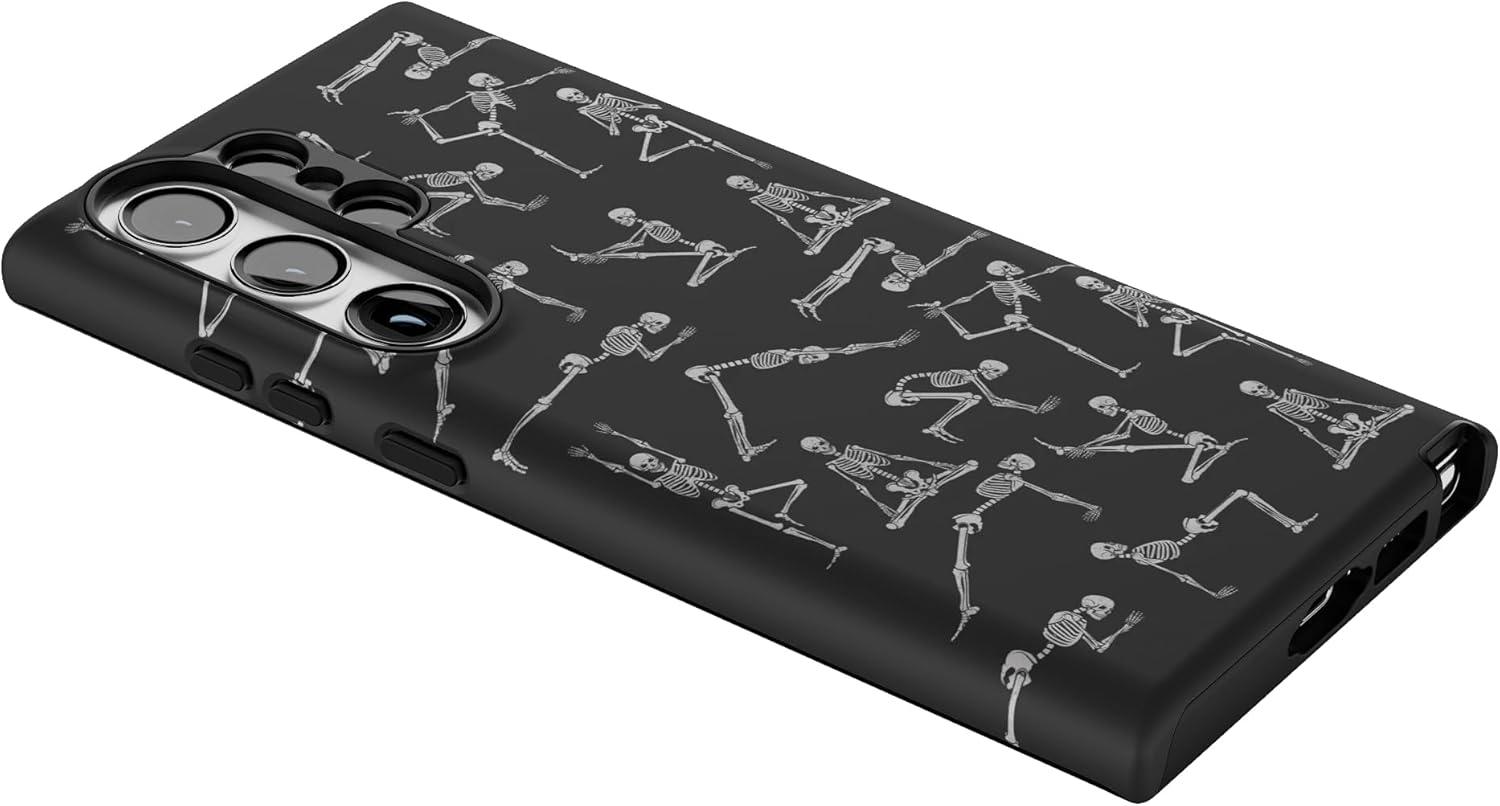 imageCasely Galaxy S23 Ultra Case  Nantucket Cottage  Blue Hydrangea  Essential Slim DualLayer Protective DesignCorpse Pose  Skeleton Yoga