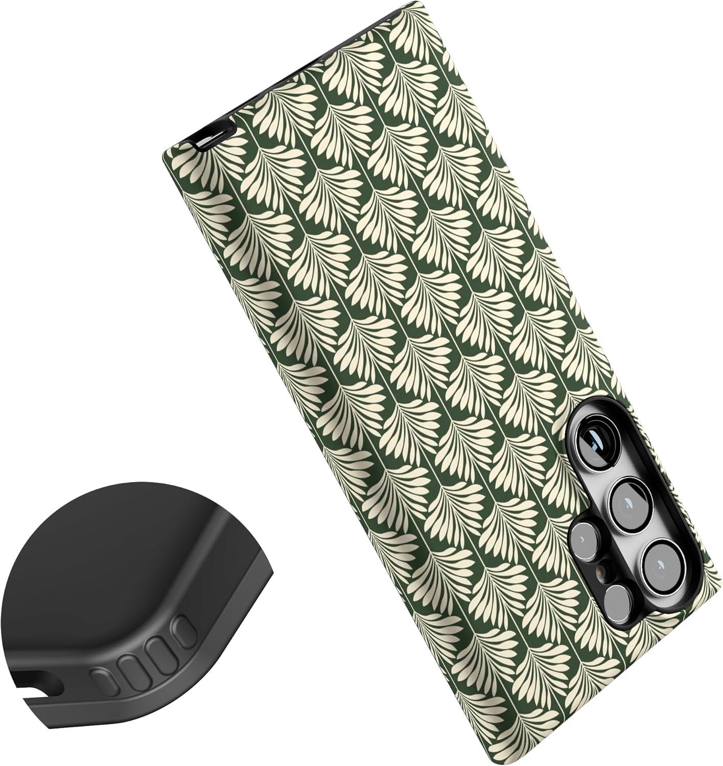 imageCasely Galaxy S23 Ultra Case Nantucket Cottage Blue Hydrangea Essential Slim DualLayer Protective DesignThe Boyfriend Collection Cabana Nights