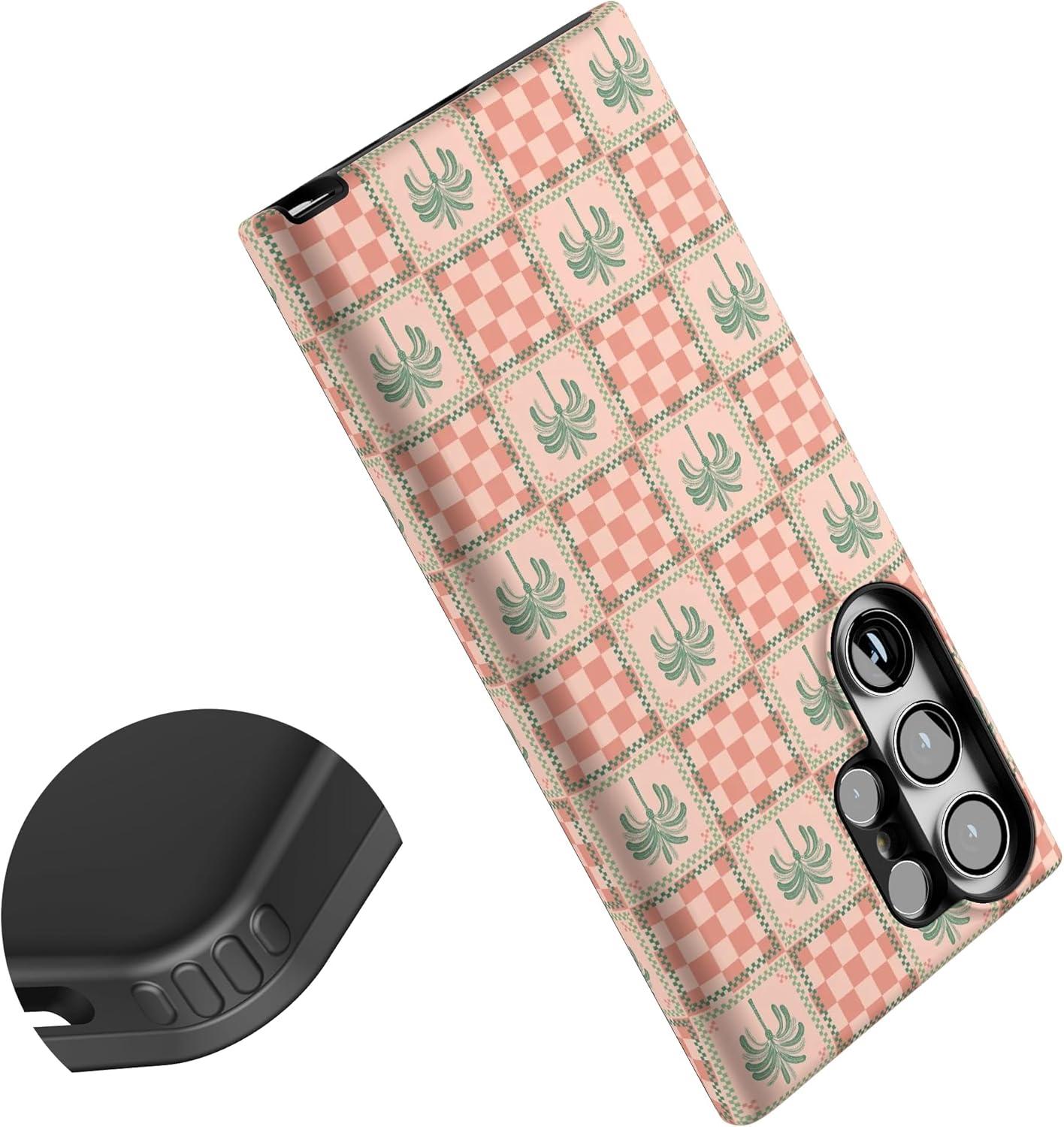 imageCasely Galaxy S23 Ultra Case Nantucket Cottage Blue Hydrangea Essential Slim DualLayer Protective DesignThe Social Club Palm Beach